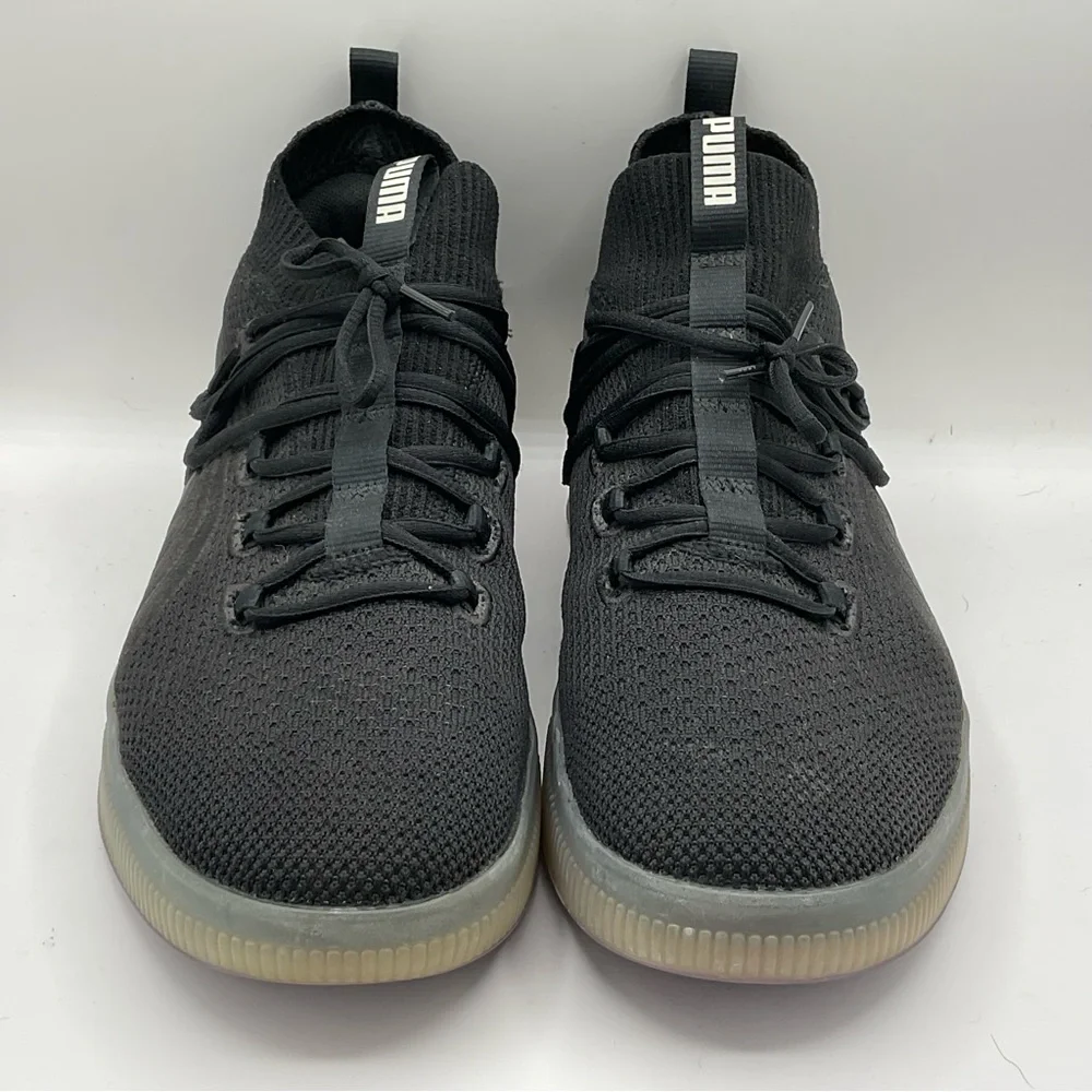 Puma CLYDE COURT Electric Black Purple, size men 10.5